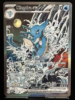 Kingdra EX #131 Scarlet & Violet Promo Card LP - Image 3