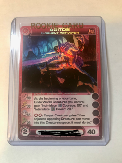 Chaotic Card - Super Rare - Agitos Eloquent Motivator MAX E - Image 1
