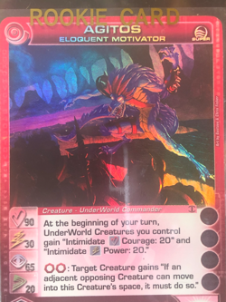 Chaotic Card - Super Rare - Agitos Eloquent Motivator MAX E - Image 2