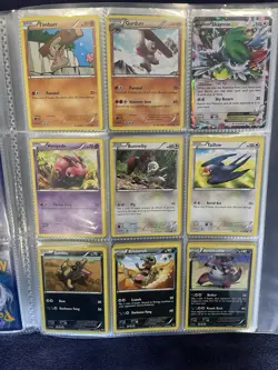 Pokemon TCG Binder Holos and Range of Sets 10+ Year Old Cards - Image 1