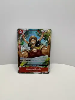 One Piece TCG Monkey D. Luffy Alt Art OP06-013 Wings of the Captain Foil English - Image 1