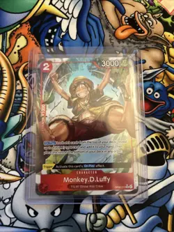 One Piece TCG Monkey D. Luffy Alt Art OP06-013 Wings of the Captain Foil English - Image 1