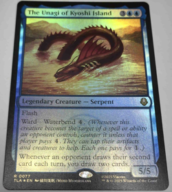 MTG - The Unagi of Kyoshi Island - FOIL Rare #77 - Avatar: The Last Airbender NM - Image 1