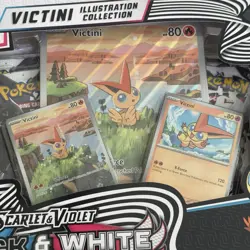 Pokemon Trading Card Unova Victini Illustration Collection Box - Image 2
