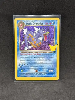 Dark Gyarados 2021 Pokemon Celebrations: Classic Collection Holo 8/83 NM MINT - Image 1