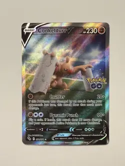 Conkeldurr V • Pokemon Go • Alt Art • 074/078 - Image 1