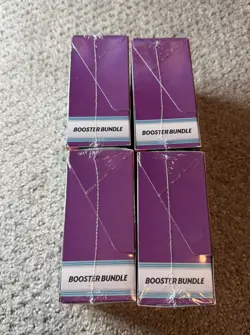 Destined Rivals Booster Bundle Pokemon Scarlet & Violet Lot Of 4 ✅Sealed - Image 5