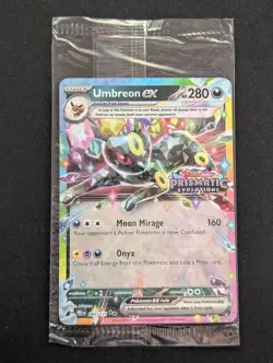 Umbreon Ex Stamped 060/131 Prismatic Evolutions Suprise Box Promo Pokemon SEALED - Image 1
