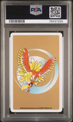 Pokemon - Blissey Queen of Spades, Gold Ho-oh Back Poker Deck #242 PSA 10 - Image 2