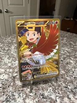 Ethan's Ho-Oh EX Gold 239/182 Hyper Rare Destined Rivals Gold NM/M - Image 2