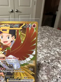Ethan's Ho-Oh EX Gold 239/182 Hyper Rare Destined Rivals Gold NM/M - Image 3