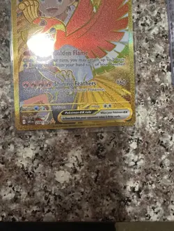 Ethan's Ho-Oh EX Gold 239/182 Hyper Rare Destined Rivals Gold NM/M - Image 5