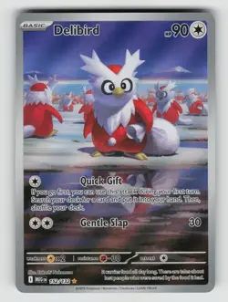 Pokemon - Delibird - 152/132 ME01: Mega Evolution - Illustration Rare - NM - Image 1