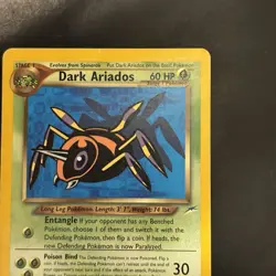 Pokemon Vintage Non-Holo Rare Dark Ariados 17/105 Neo Destiny WotC - Image 3