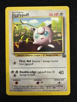 Jigglypuff Black Star Promo Pokemon TCG - Image 1