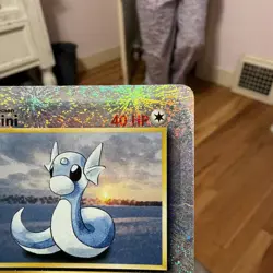 Dratini 72/110 Legendary Collection Reverse Holo Pokemon TCG Nintendo MP+ - Image 4