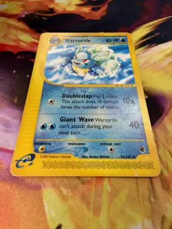 Wartortle 92/165 LP Uncommon Non Holo Expedition 2002 Pokemon TCG - Image 2