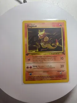 Pokemon 1st Edition Fossil Magmar 39/62 - Image 1