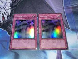 Mirror Wall x2 VLP/LP Super Rare Unlimited PSV-016 OG Print Yugioh! - Image 1