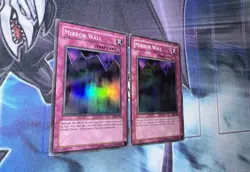 Mirror Wall x2 VLP/LP Super Rare Unlimited PSV-016 OG Print Yugioh! - Image 3