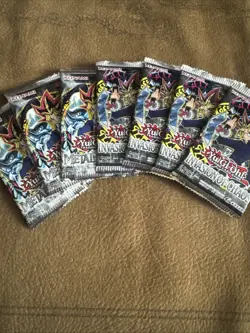 Yu-Gi-Oh! Metal Raiders & Invasion Of Chaos Unlimited Edition Sealed Boosters - Image 1
