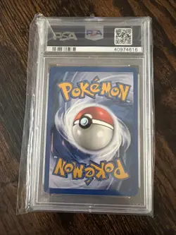 2000 Pokemon Team Rocket 1st Edition #14/82 Dark Weezing Holo PSA 9 MINT - Image 2