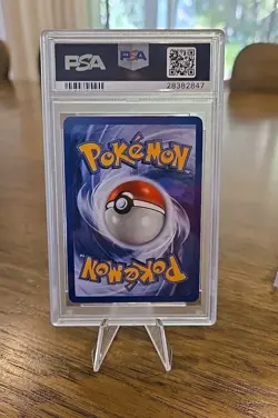 2000 Pokemon First Edition Holo Dark Weezing Team Rocket #14/82 PSA 9 Mint - Image 2