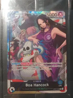 Boa Hancock OP07-038 PSA Magazine Promo One Piece TCG - Brand New Sealed - Image 1