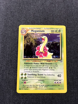 Pokemon TCG Meganium 11/111 Neo Genesis Holo Near Mint - Image 1