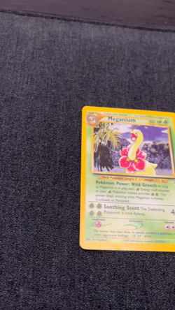 Pokemon TCG Meganium 11/111 Neo Genesis Holo Near Mint - Image 2