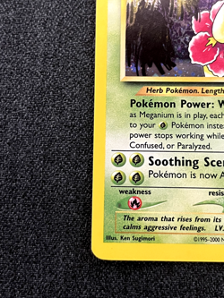 Pokemon TCG Meganium 11/111 Neo Genesis Holo Near Mint - Image 3