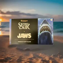 MTG Secret Lair x Jaws: Terror of Amity Island - Non-Foil - Sealed - Ships Free - Image 1