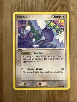 Pokemon TCG Swablu EX Emerald 67/106 Regular Common LP - Image 1