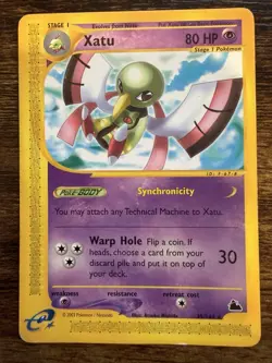 Pokemon Xatu TCG Card 35/144 Skyridge Regular NM Condition - Image 1