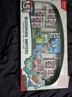 Pokemon 151 Blooming Waters Premium Collection NEW Sealed - Image 1
