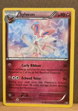 Sylveon Furious Fists 72/111 Rare non-holo NM - ungraded Pokemon Card - Image 1