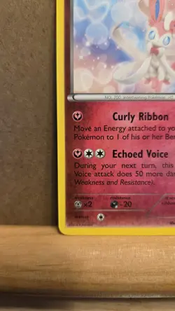Sylveon Furious Fists 72/111 Rare non-holo NM - ungraded Pokemon Card - Image 4