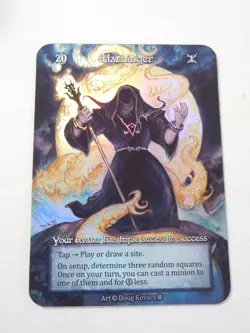 Harbinger Foil Sorcery Contested Realm Gothic Avatar Card - Image 1
