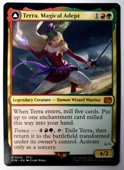 Terra, Magical Adept - MTG Final Fantasy - Mythic - 0245 NM - Image 1