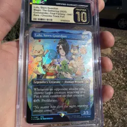 MTG Lulu, Stern Guardian Chocobo Track Foil - Final Fantasy Pristine 10 🔥 - Image 1
