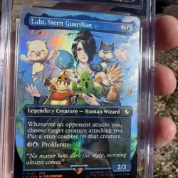 MTG Lulu, Stern Guardian Chocobo Track Foil - Final Fantasy Pristine 10 🔥 - Image 3