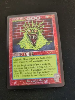 Chaotic Goo - MTG - Secret Lair Drop Series (SLD) #1658 Foil - Image 1