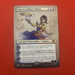 Saheeli, Filigree Master (Borderless) The Brothers' War Regular - Image 1
