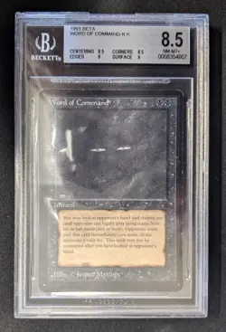 BGS 8.5 ~ Beta Word of Command ~ MTG Graded [Genesis Hobbies] - Image 1