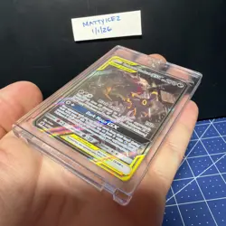 Pokemon TCG Umbreon & Darkrai GX Black Star Promo Tag Team Full Art Holo SM241 - Image 5