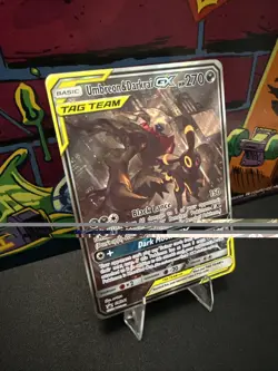 Pokemon TCG Sun & Moon Black Star Promo Umbreon & Darkrai GX SM241 - Image 2
