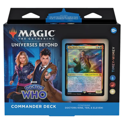 Doctor WHO Commander Deck Timey-Wimey - EN NEU OVP - Magic The Gathering MTG - Image 2