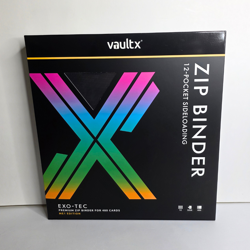 Vault X ME1 12 Pocket Binder Exo-Tec Zip Mega Evolutions 1st Edition NEW SEALED - Image 1