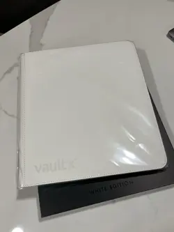 Vault X White Edition 12 Pocket Exo-Tec Zip Binder - BRAND NEW - VaultX Pokemon - Image 2