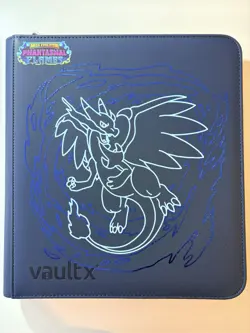Vault X - 12 Pocket - Binder - Navy Pokemon Phantasmal Flames - Image 1